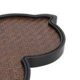 Mat Surface Bamboo Small Tea Tray Tea Plate for Teawares Teaset Saucers Tea CeremonyGourd