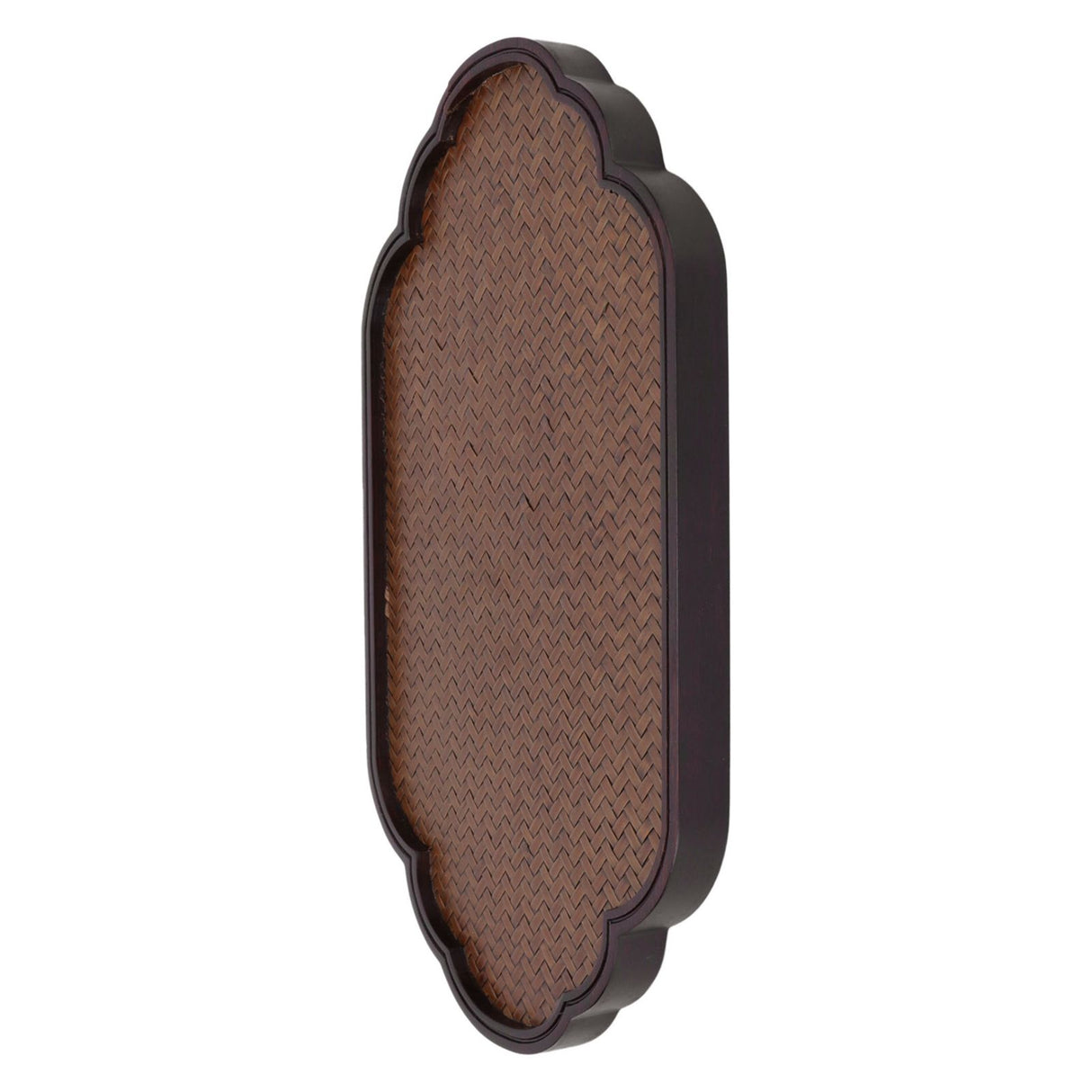 Mat Surface Bamboo Small Tea Tray Tea Plate for Teawares Teaset Saucers Tea CeremonyClouds