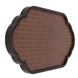 Mat Surface Bamboo Small Tea Tray Tea Plate for Teawares Teaset Saucers Tea CeremonyClouds
