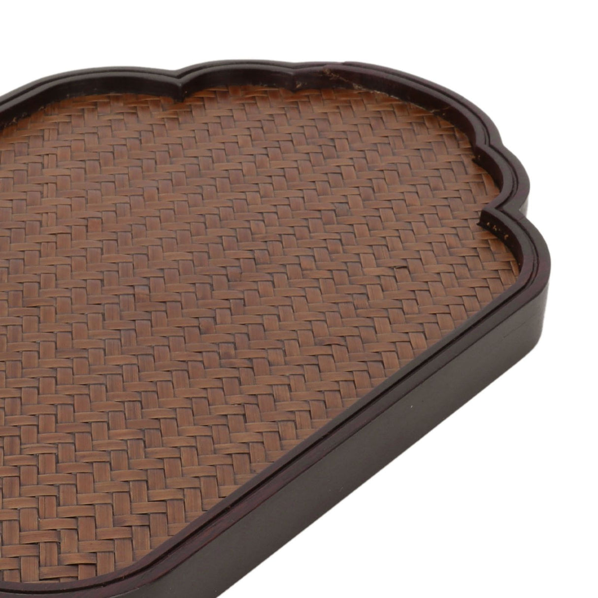 Mat Surface Bamboo Small Tea Tray Tea Plate for Teawares Teaset Saucers Tea CeremonyClouds