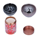 Tea Canister Teacup Set Ceramics Kung Fu Tea Set Gift Accessories for Home Gift Drinking