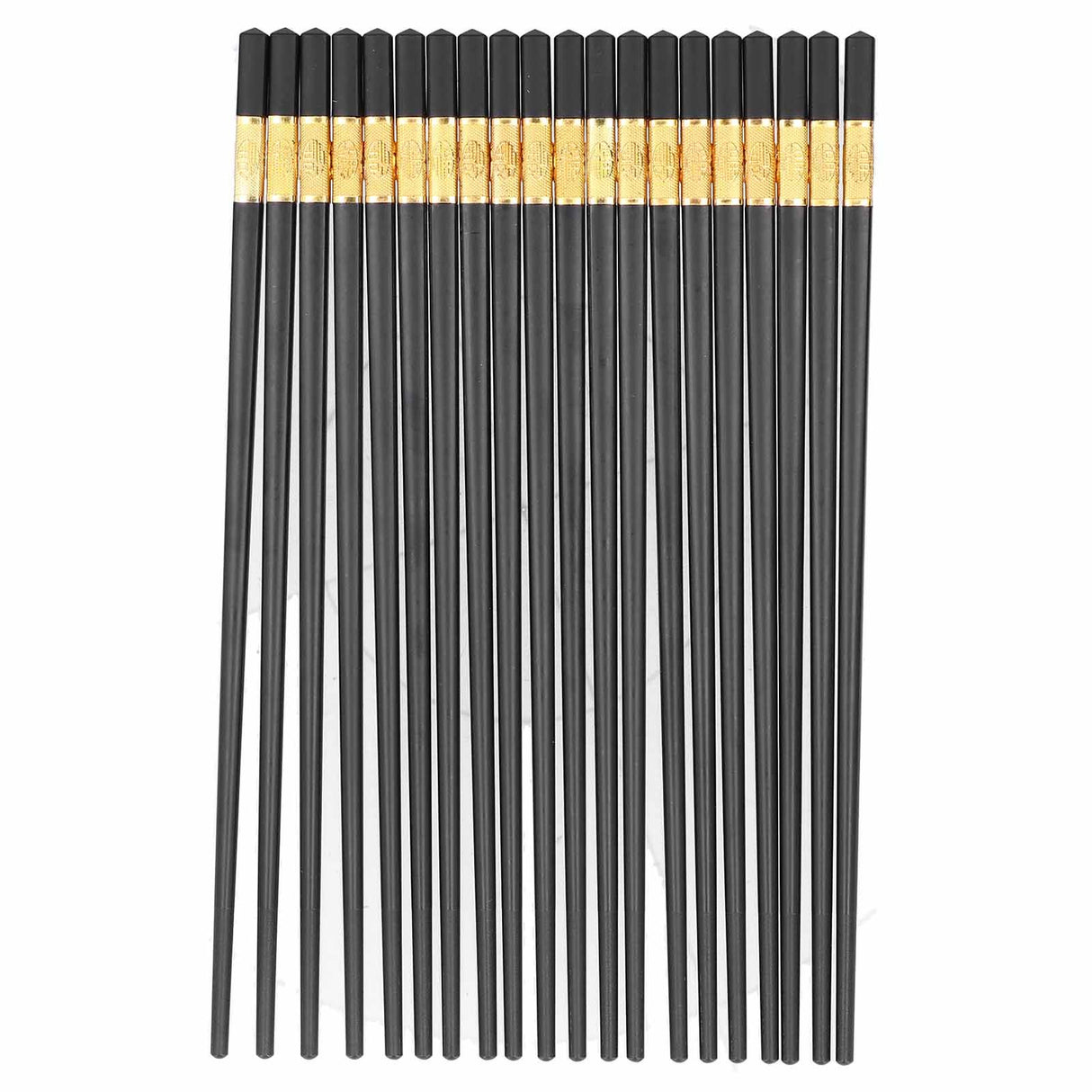 10 Pairs Chinese Style Chopsticks Set Safe Durable Tableware Gift for Family Hotel