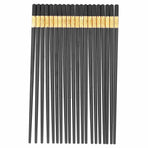 10 Pairs Chinese Style Chopsticks Set Safe Durable Tableware Gift for Family Hotel