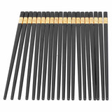 10 Pairs Chinese Style Chopsticks Set Safe Durable Tableware Gift for Family Hotel