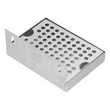 Wall Mounted Beer Drip Tray Stainless Steel Drip Tray for Homebrew Kegging Draft Beer - Front View