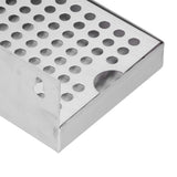 Wall Mounted Beer Drip Tray Stainless Steel Drip Tray for Homebrew Kegging Draft Beer