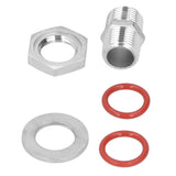 Fermentation Bulkhead Kit Stainless Steel Beer Brewing Utensils Brewer Hardwares - Close-Up Angle
