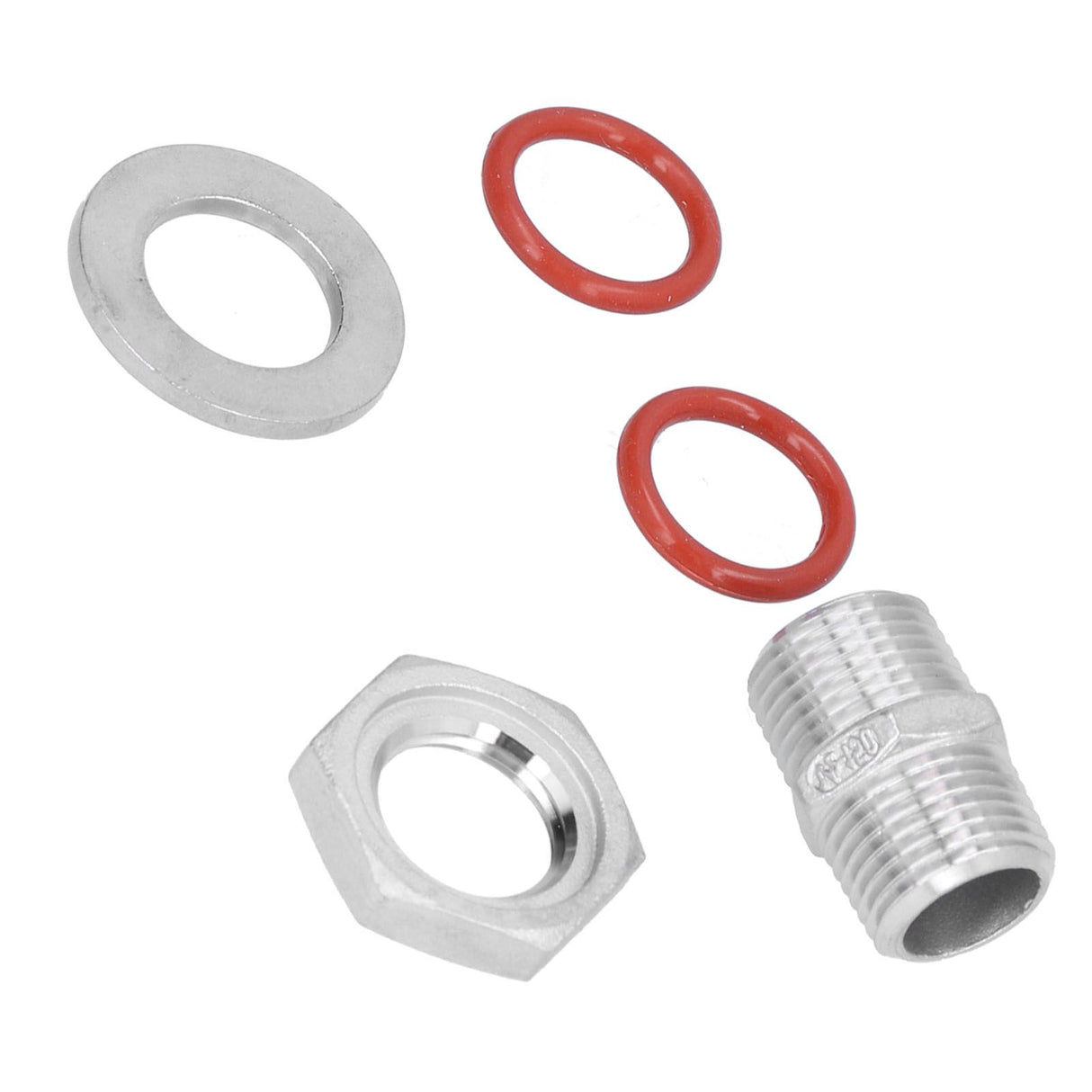 Fermentation Bulkhead Kit Stainless Steel Beer Brewing Utensils Brewer Hardwares