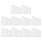 10 Set Cake Spray Mold Cake Border Embossing Mold Fondant Dessert Baking Stencils