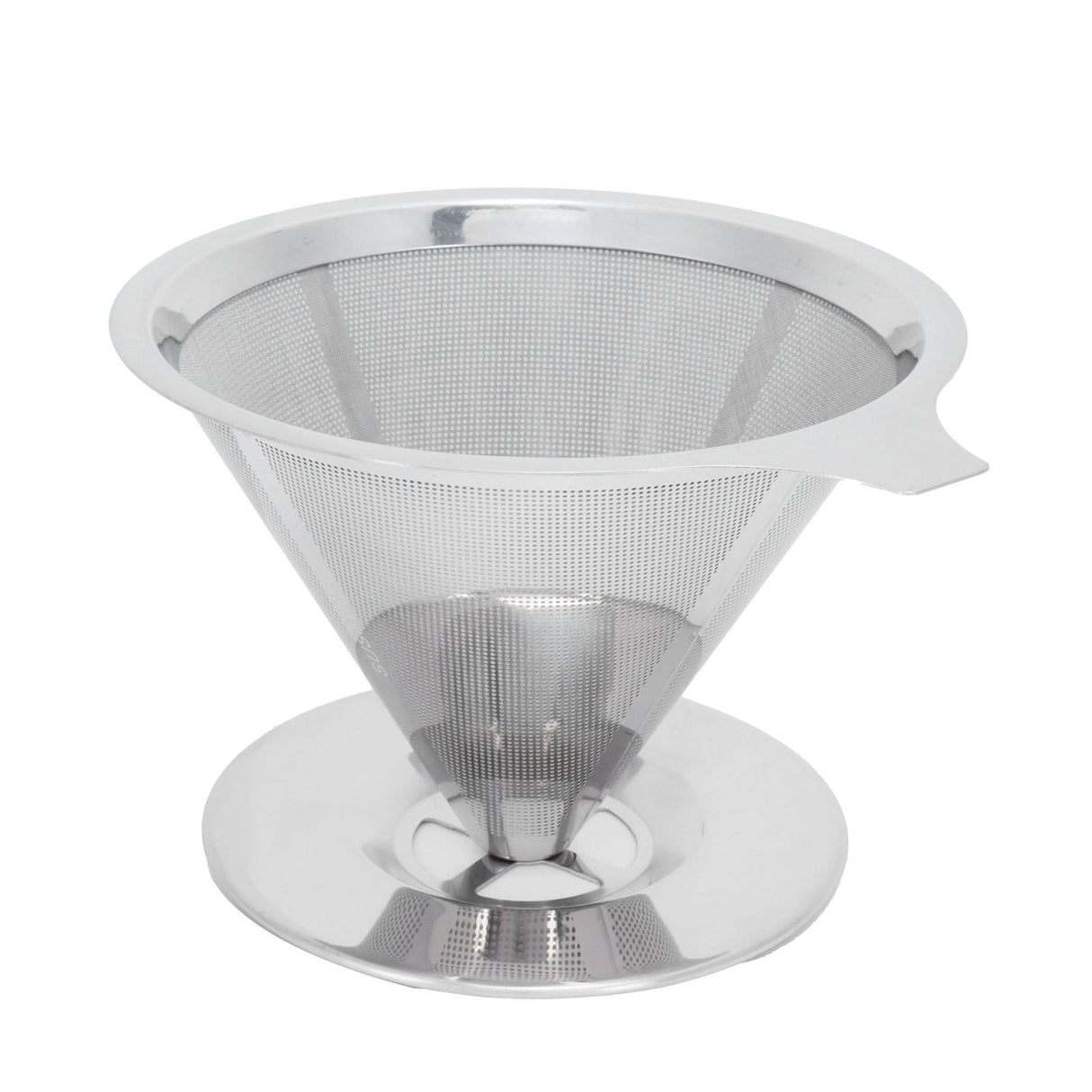 Stainless Steel Brew Drip Coffee Filter Funnel Cup Dripper Coffee Machine Accessories