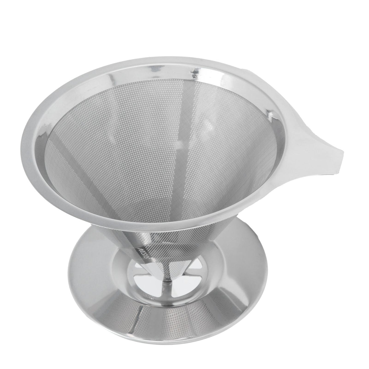 Stainless Steel Brew Drip Coffee Filter Funnel Cup Dripper Coffee Machine Accessories