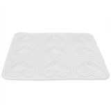 3Pcs Heart-Shaped Mold DIY Baking Mold 9-Hole Cake Making Mold Tool for Home Use