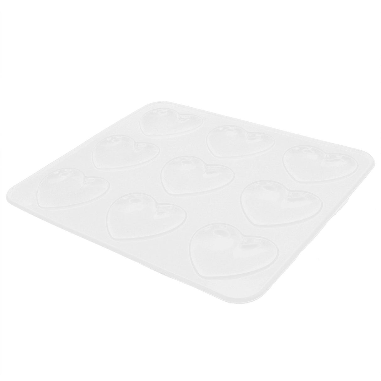 3Pcs Heart-Shaped Mold DIY Baking Mold 9-Hole Cake Making Mold Tool for Home Use