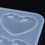 3Pcs Heart-Shaped Mold DIY Baking Mold 9-Hole Cake Making Mold Tool for Home Use