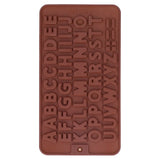 5Pcs Cute Shape Baking Mold Silicone Chocolate Pudding Cake Mold for Kitchen HomeLetter