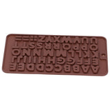 5Pcs Cute Shape Baking Mold Silicone Chocolate Pudding Cake Mold for Kitchen HomeLetter - Low Angle