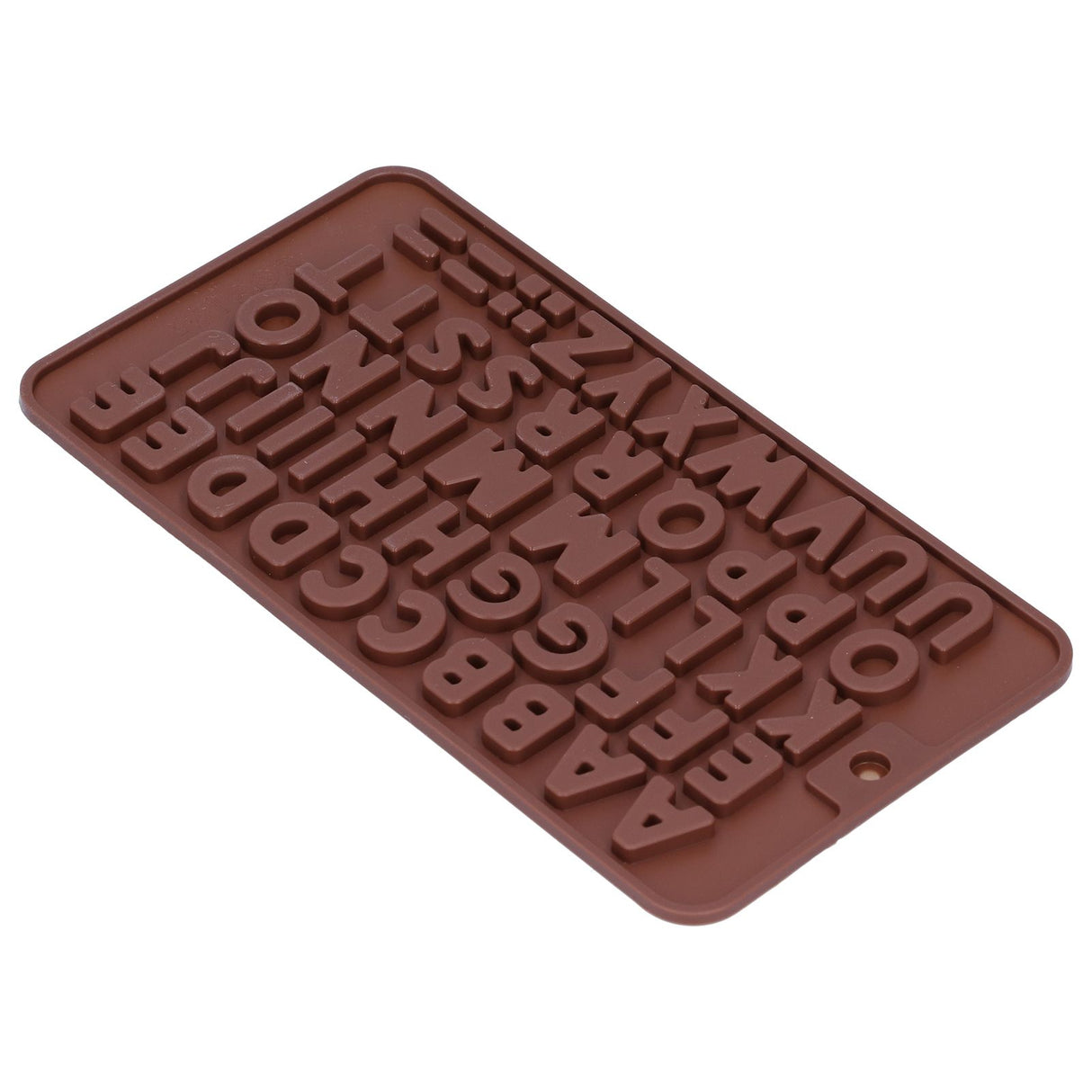 5Pcs Cute Shape Baking Mold Silicone Chocolate Pudding Cake Mold for Kitchen HomeLetter
