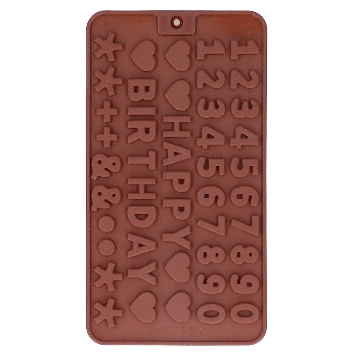 5Pcs Cute Shape Baking Mold Silicone Chocolate Pudding Cake Mold for Kitchen HomeNumber