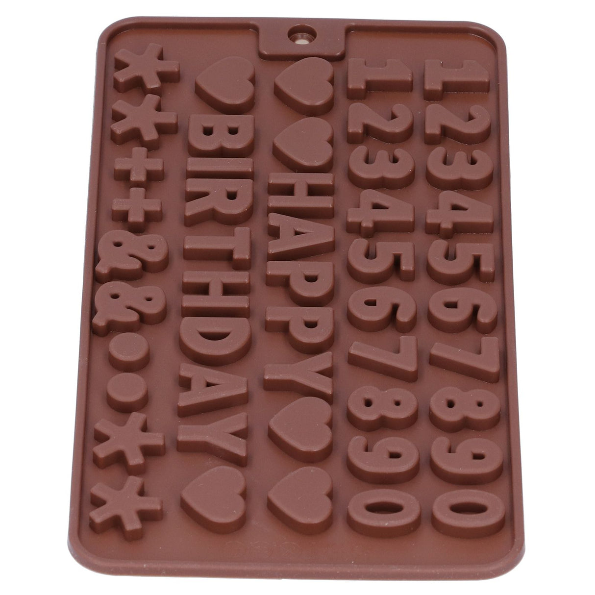 5Pcs Cute Shape Baking Mold Silicone Chocolate Pudding Cake Mold for Kitchen HomeNumber
