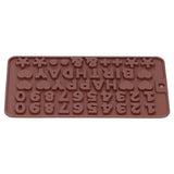 5Pcs Cute Shape Baking Mold Silicone Chocolate Pudding Cake Mold for Kitchen HomeNumber