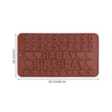 5Pcs Cute Shape Baking Mold Silicone Chocolate Pudding Cake Mold for Kitchen HomeNumber - Extra Image
