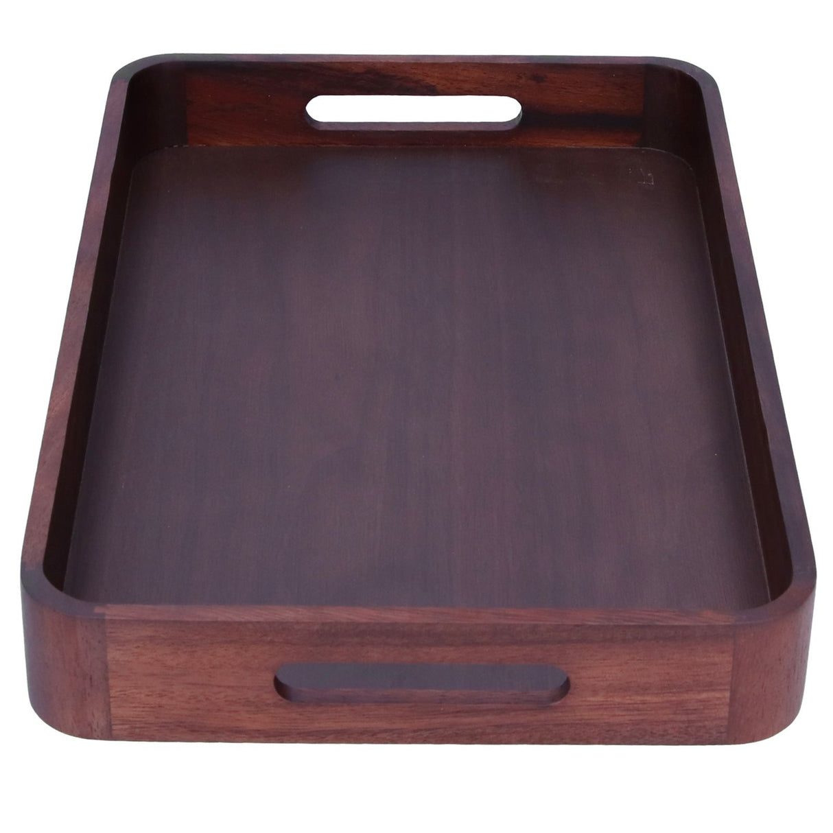 Walnut Rectangular Tray Wooden Dinner Plate Fruit Tray Household Tea Cup Holder for HomeSmall