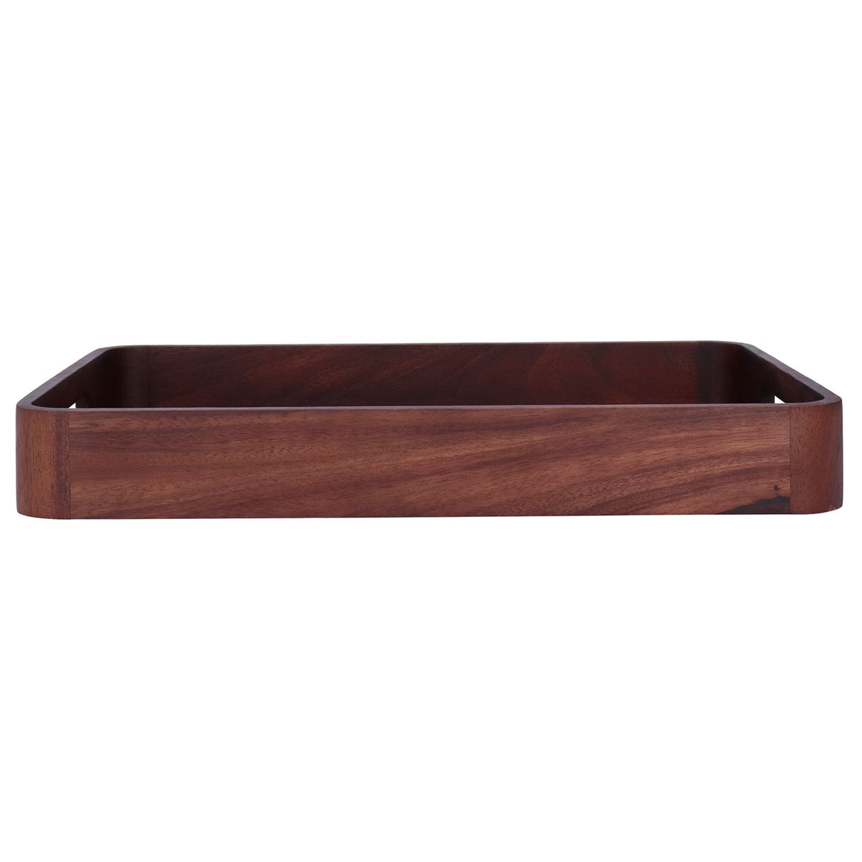 Walnut Rectangular Tray Wooden Dinner Plate Fruit Tray Household Tea Cup Holder for HomeSmall