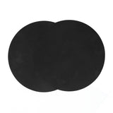 2Pcs High Temperature Resistant NonStick Pot Mat Round PTFE Pan Pad Kitchen Accessories - Rear View