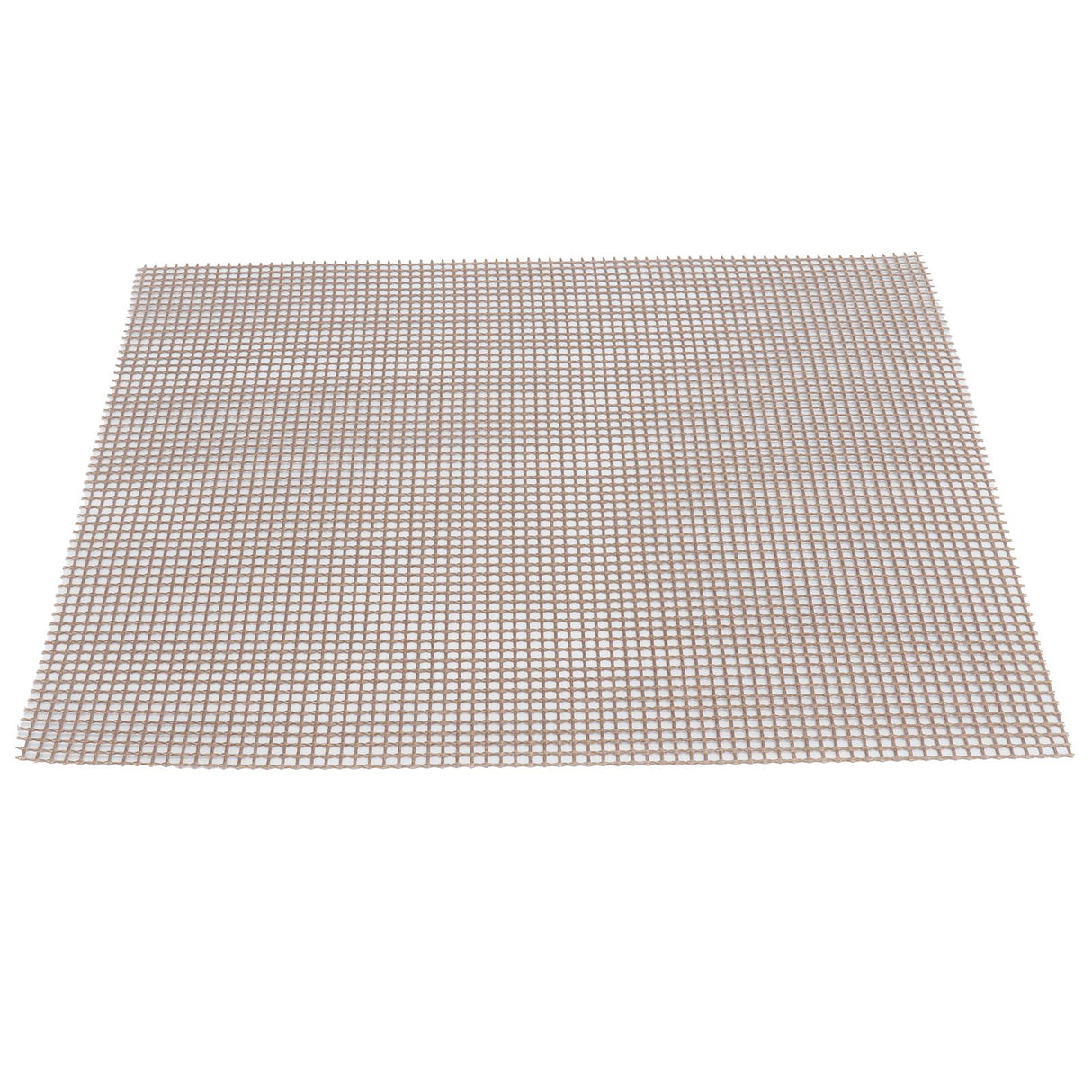 Food Grade NonStick Grid Sheet Multifunctional Barbecue Grid Mat for Barbecue Outdoor(Brown 30x40cm )