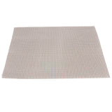 Food Grade NonStick Grid Sheet Multifunctional Barbecue Grid Mat for Barbecue Outdoor(Brown 30x40cm )