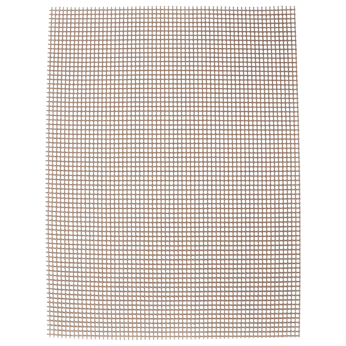 Food Grade NonStick Grid Sheet Multifunctional Barbecue Grid Mat for Barbecue Outdoor(Brown 30x40cm )