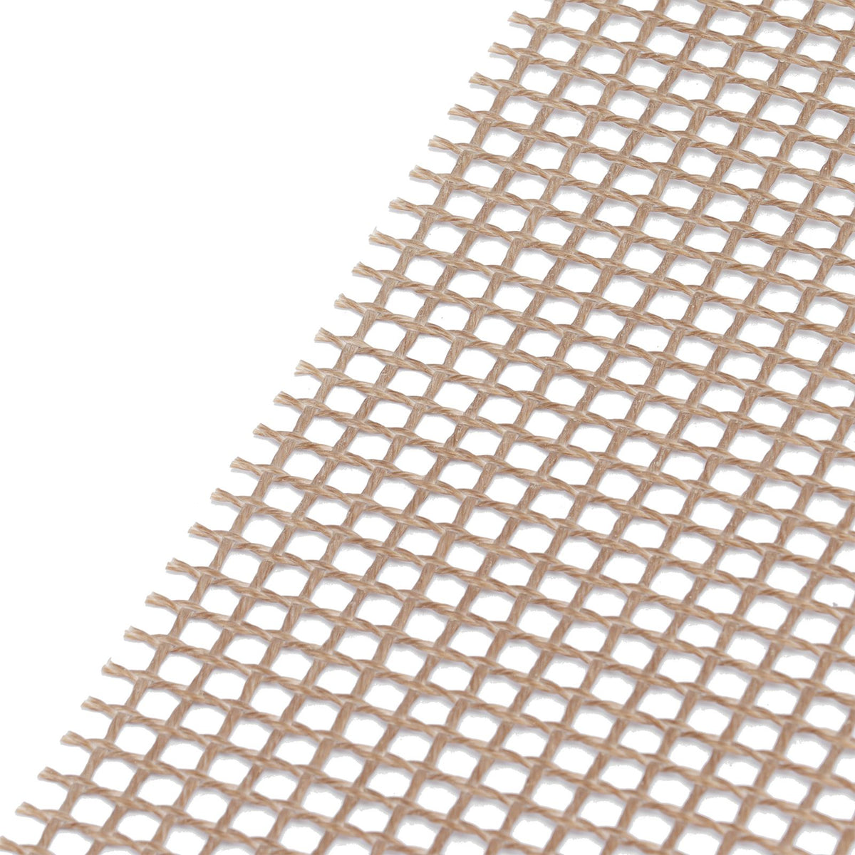 Food Grade NonStick Grid Sheet Multifunctional Barbecue Grid Mat for Barbecue Outdoor(Brown 30x40cm )