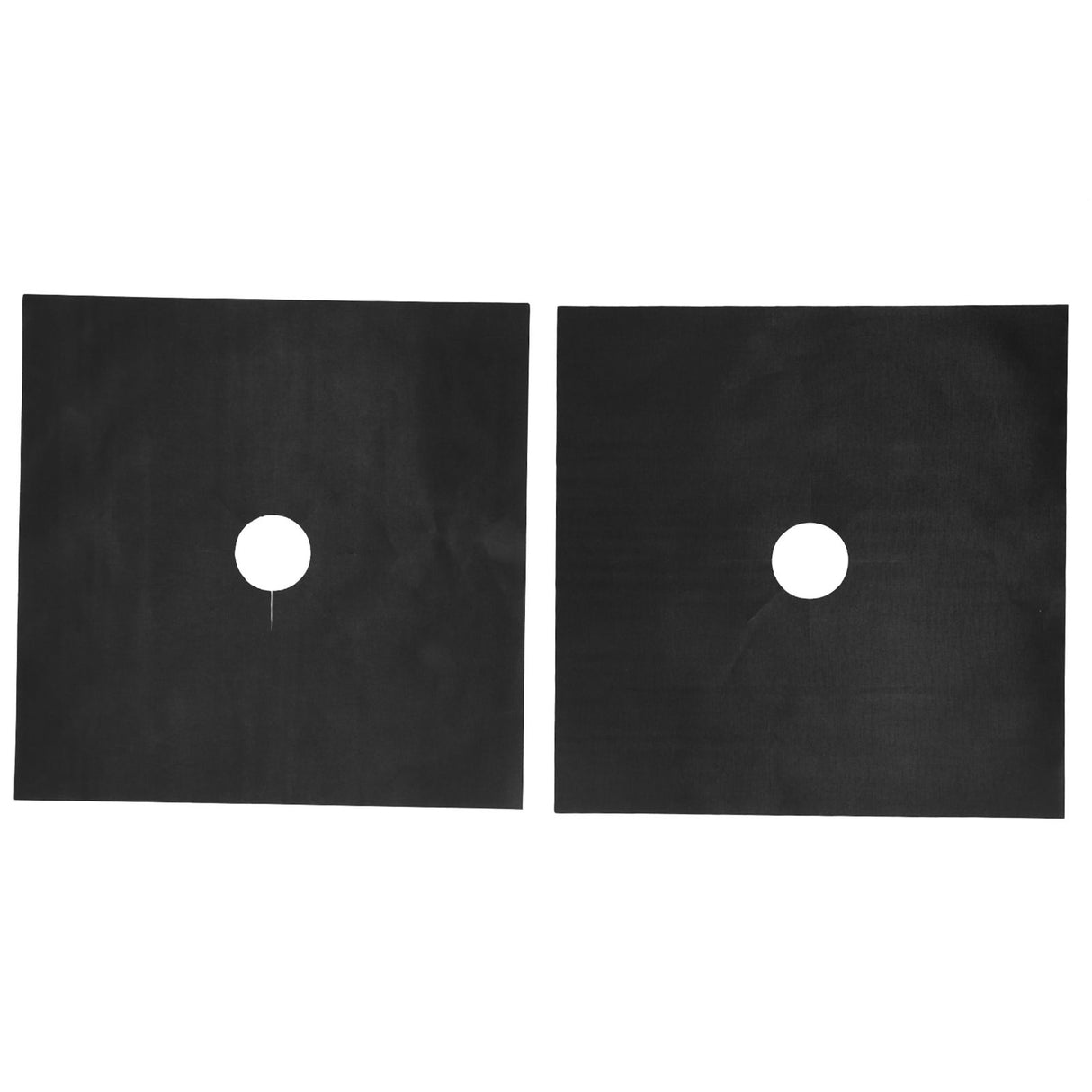 Gas Stove Pad Stovetop Protector Reusable Gas Cooker Cleaning Mat Cookware AccessoryBlack 8Pcs