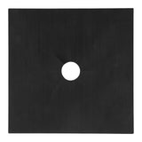 Gas Stove Pad Stovetop Protector Reusable Gas Cooker Cleaning Mat Cookware AccessoryBlack 8Pcs - Extra Image