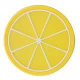 Fruit Shape Coaster Tableware Placemat Silicone Cup Drinks Holder Mat Kitchen AccessoriesLemon