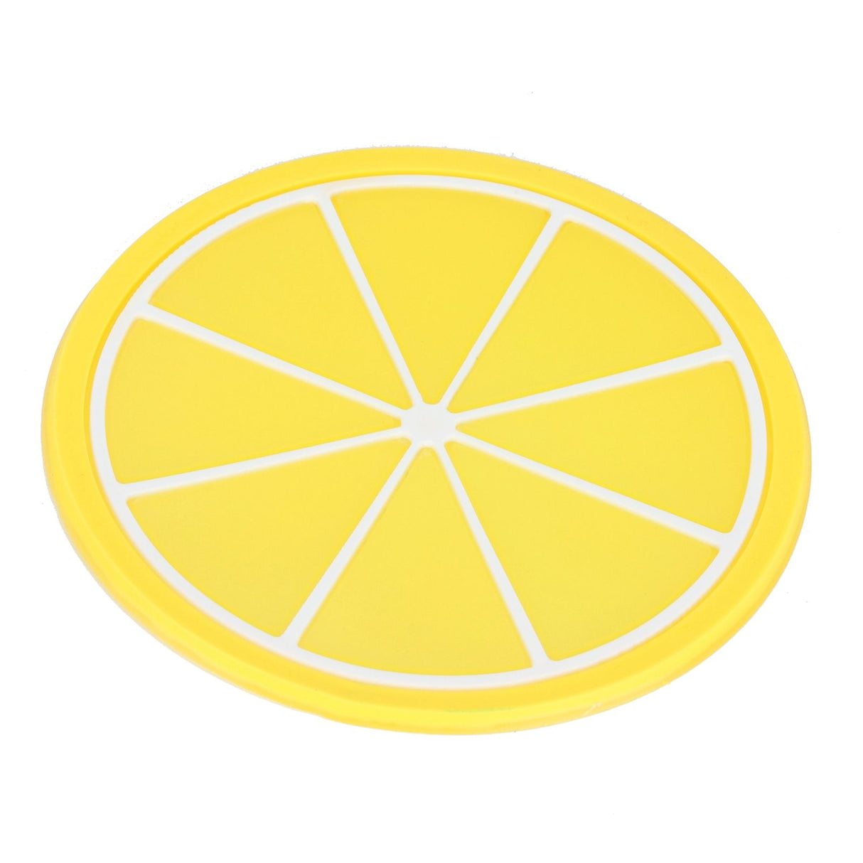 Fruit Shape Coaster Tableware Placemat Silicone Cup Drinks Holder Mat Kitchen AccessoriesLemon
