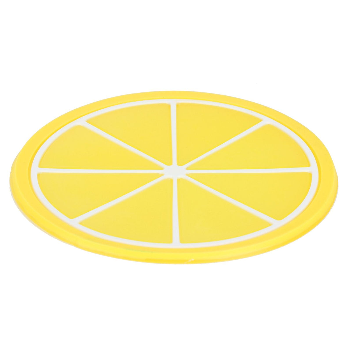 Fruit Shape Coaster Tableware Placemat Silicone Cup Drinks Holder Mat Kitchen AccessoriesLemon