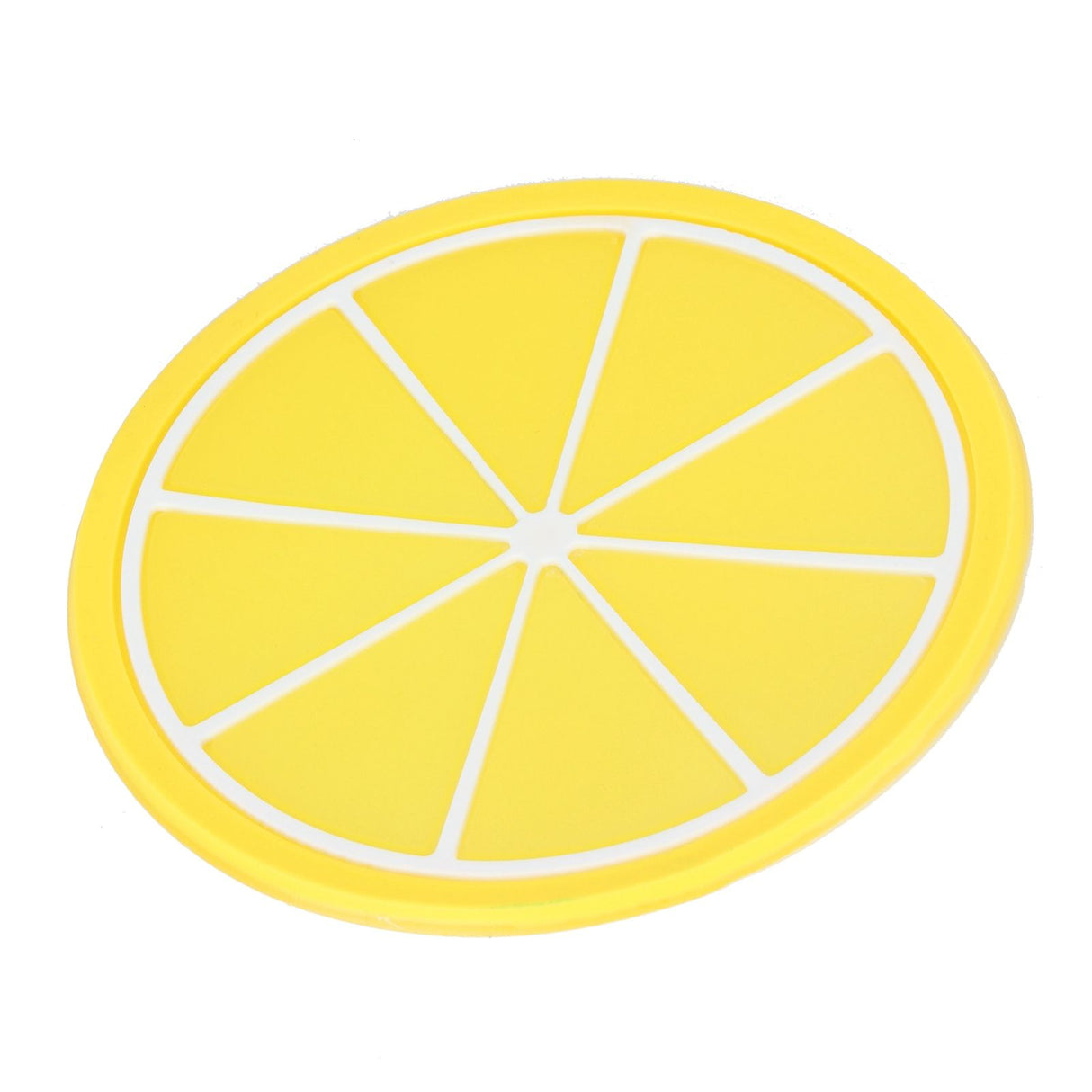 Fruit Shape Coaster Tableware Placemat Silicone Cup Drinks Holder Mat Kitchen AccessoriesLemon
