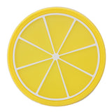 Fruit Shape Coaster Tableware Placemat Silicone Cup Drinks Holder Mat Kitchen AccessoriesLemon