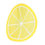 Fruit Shape Coaster Tableware Placemat Silicone Cup Drinks Holder Mat Kitchen AccessoriesLemon - Extra Image