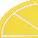 Fruit Shape Coaster Tableware Placemat Silicone Cup Drinks Holder Mat Kitchen AccessoriesLemon