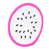 Fruit Shape Coaster Tableware Placemat Silicone Cup Drinks Holder Mat Kitchen AccessoriesDragon Fruit - 45-Degree Angle