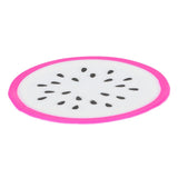 Fruit Shape Coaster Tableware Placemat Silicone Cup Drinks Holder Mat Kitchen AccessoriesDragon Fruit