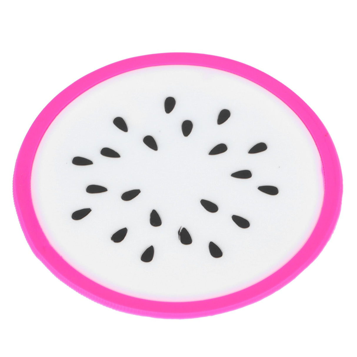 Fruit Shape Coaster Tableware Placemat Silicone Cup Drinks Holder Mat Kitchen AccessoriesDragon Fruit