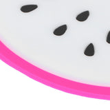 Fruit Shape Coaster Tableware Placemat Silicone Cup Drinks Holder Mat Kitchen AccessoriesDragon Fruit
