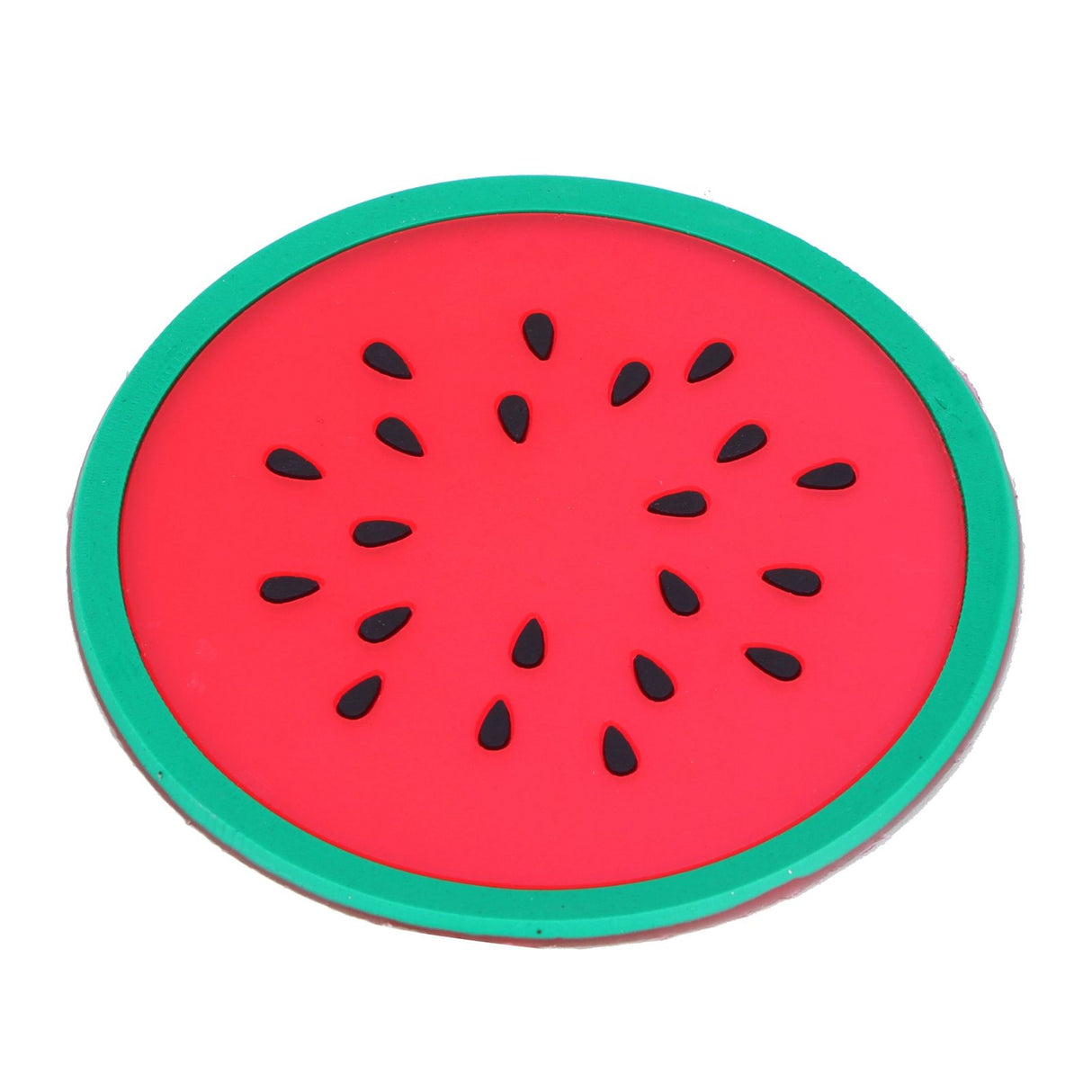 Fruit Shape Coaster Tableware Placemat Silicone Cup Drinks Holder Mat Kitchen AccessoriesWatermelon