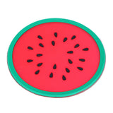 Fruit Shape Coaster Tableware Placemat Silicone Cup Drinks Holder Mat Kitchen AccessoriesWatermelon