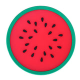 Fruit Shape Coaster Tableware Placemat Silicone Cup Drinks Holder Mat Kitchen AccessoriesWatermelon