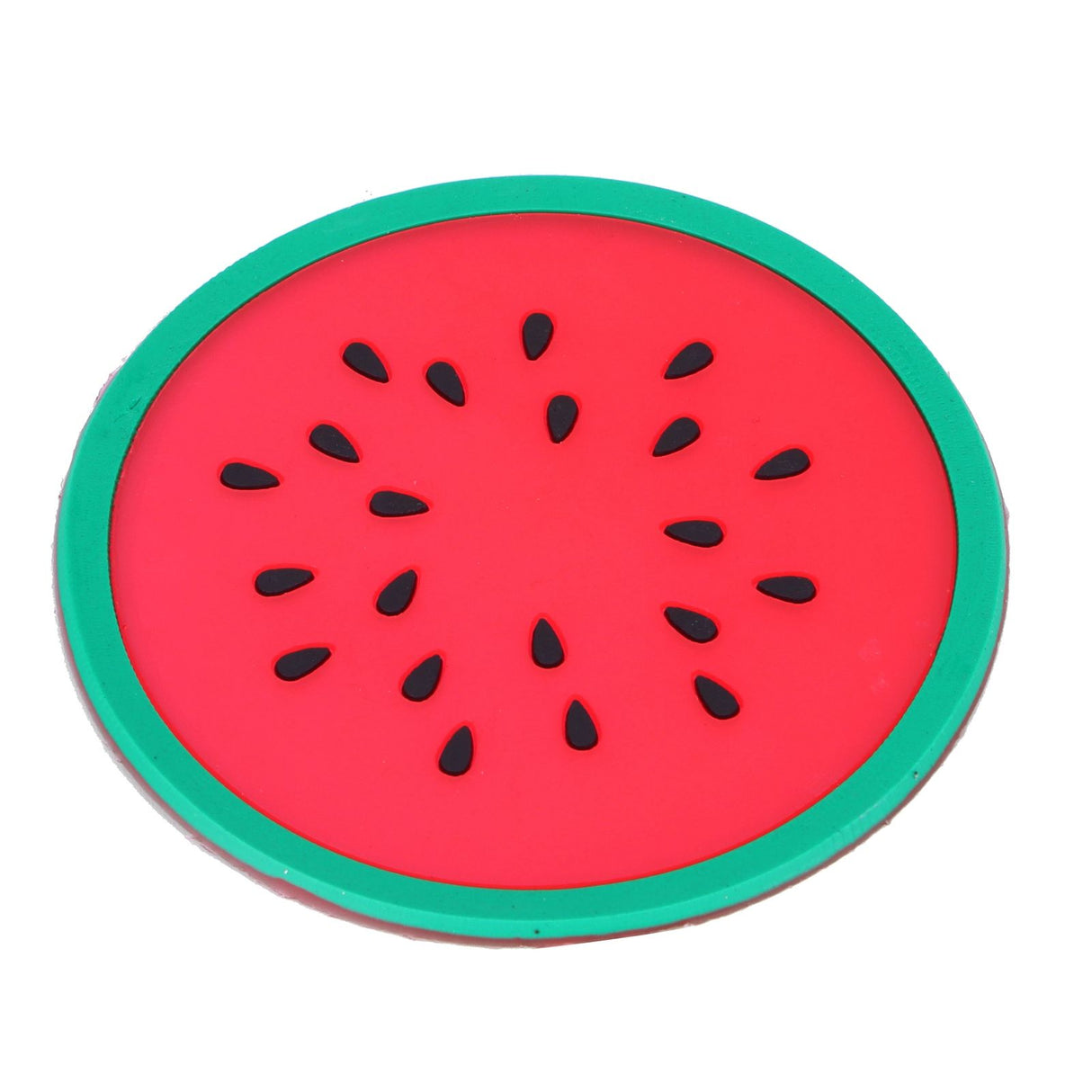 Fruit Shape Coaster Tableware Placemat Silicone Cup Drinks Holder Mat Kitchen AccessoriesWatermelon