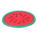 Fruit Shape Coaster Tableware Placemat Silicone Cup Drinks Holder Mat Kitchen AccessoriesWatermelon